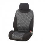 Авточехлы универсальные Nova Bright, с серыми вставками жаккард, 11 предметов
