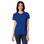 Футболка женская Classic Premium (с лайкрой, темно-синяя) (art. CLS-W05)