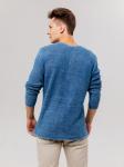 Джемпер льняной 5-111 V индиго