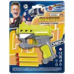 Бластер мягкие пули, блист.17,5*23*4см ИГРАЕМ ВМЕСТЕ в кор.2*72шт