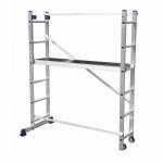 Алюминиевая лестница-помост 3 В 1// Сибртех