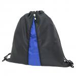 Мешок под обувь Сюрпрайз черный/василек