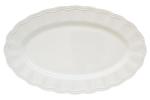 Блюдо овальное Elite, белое, 36х23 см