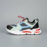 Кроссовки. Jump 1-2215-D01 Серый/морской