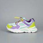 Кроссовки. Jump 1-2215-G02 Зелёно-фиолетовый