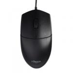 FORZA Компьютерная мышь проводная Стандарт, 1000DPI, длина провода 125см, чёрный