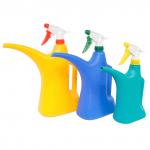 Акция5% Лейка пластмассовая 1л, 21х10х27см, с распылителем, цвета микс (Россия)