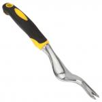 "Ласточка" Корнеудалитель, 29х3,5х3,5см, алюминиево-магниевый сплав, эргономичная прорезиненная ручка с отверстием для подвешивания, цвет - черно-желтый (Китай)