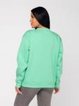 *Толстовка женская футер начес 3-х нитка пенье "Шайн" ментол