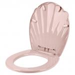 "Keeplex" Сиденье для унитаза пластмассовое "Light" 41,9х36,3х4,5 см, бежевый топаз (Россия)