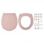 "Keeplex" Сиденье для унитаза пластмассовое "Light" 41,9х36,3х4,5 см, бежевый топаз (Россия)