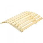 Абажур для бра деревянный "Простой-1 Светлячок" 36х30х8 см, липа (Россия)