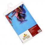 "Miranda" Штора для ванной тканевая 180х200см "Красное море", 100% п/э (Турция)