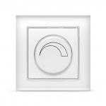 Диммер (светорегулятор) "Бриллиант", скрытая установка, еврослот, 3А, 220В, 500Вт, белый (Китай)