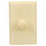 Вешалка-планка деревянная 7х11х7 см, 1 крючок, липа (Россия)