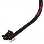 Держатель для кабеля, проводов, силиконовый с металлическим основанием, 23х2,6х0,5см, гибкий, в п/эт пакете (Китай)