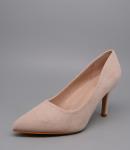 Туфли, иск.замша/бежевый