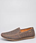 Мокасины, иск.кожа/коричневый