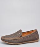 Мокасины, иск.кожа/коричневый