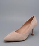 Туфли, иск.замша/бежевый