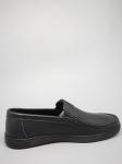 Мокасины, иск.кожа/черный