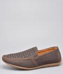 Мокасины, иск.кожа/коричневый