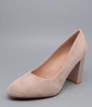 Туфли, иск.замша/бежевый