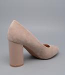 Туфли, иск.замша/бежевый