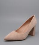 Туфли, иск.замша/бежевый