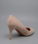 Туфли, иск.замша/бежевый