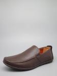 Мокасины, иск.кожа/коричневый