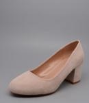 Туфли, иск.замша/бежевый