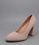 Туфли, иск.замша/бежевый