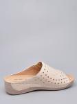 Шлепанцы, иск.кожа/бежевый
