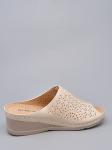 Шлепанцы, иск.кожа/бежевый