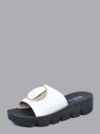 Шлепанцы, иск.кожа/белый&nbsp;&nbsp;