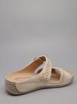 Шлепанцы, иск.кожа/бежевый