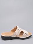 Шлепанцы, иск.кожа/бежевый