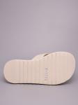 Шлепанцы, иск.кожа/бежевый