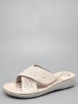 Шлепанцы, иск.кожа/бежевый