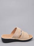 Шлепанцы, иск.кожа/бежевый