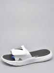 Шлепанцы, иск.кожа/белый