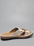 Шлепанцы, иск.кожа/бежевый