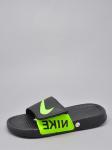 Шлепанцы, иск.кожа/зеленый