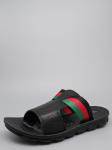 Шлепанцы, иск.кожа/черный