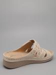 Шлепанцы, иск.кожа/бежевый