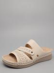 Шлепанцы, иск.кожа/бежевый