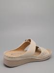 Шлепанцы, иск.кожа/бежевый