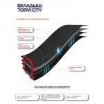 Ботинки Torvi City, ЭВА с вкладышем, -10°C, размер 46-47, цвет чёрный