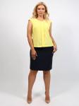 Блузка Зара, лемон